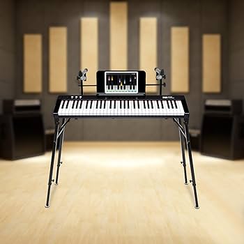 Amazon.com: 2-Tier DJ Workstation Stand, Portable Foldable